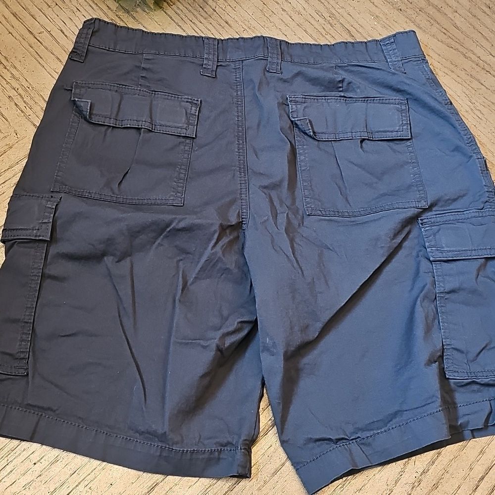 Men's Navy Cargo Shorts Size 34 NWOT - Picture 7 of 10